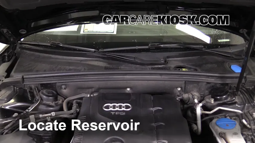 2010 Audi A5 Quattro 2.0L 4 Cyl. Turbo Windshield Washer Fluid
